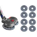 Electric Mopping Head Set for Dyson V7 V8 V10 Vacuum with Led Lights