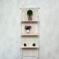 Macrame Boho 3tier Shelves for Wall Decorative Room Storage Shelving