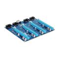 Pci-e X1 to 4pci-e X16 Expansion Kit 1 to 4 Port Pci Express Switch