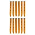 6pcs Snow and Sand Tent Stakes Pegs Aluminum Alloy Pegs Nails