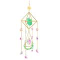 Crystal Wind Chime Pendant Hanging Drop for Garden Wind Chimes,3
