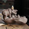 Incense Burner Elephant God Emblem Auspicious and Success Home Decor