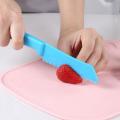 9 Pieces Kids Cooking Set, Plastic Cutting Board, Kids Fruit Knives