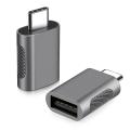 Usb C to Usb Adapter 2 Pack for Macbook Type-c Devices(silver)