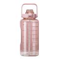 2l Large Capacity Transparent Water Bottle with Bounce Cover Time A