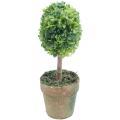 Artificial Plastic Trees In Pots Plants Potted Decor - 3 Heart