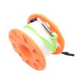 30m Scuba Diving Spool Finger Reel with Double Ended Hook,orange