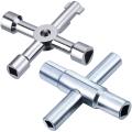 Multifunction 4-way Faucet Wrench Tool for Sillcock Or Spigots