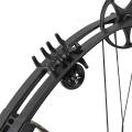 Spg Archery Shock Bow Stabilizer for Compound Bows (2 Pcs)black