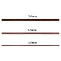 5 Roll Bonsai Wire Aluminum for Holding Bonsai Branches (brown)