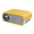 Mini Portable Projector Fhd 1080p Color Led 3d Play,yellow-uk Plug