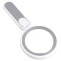 Magnifying Glass with Light,3x Handheld Large Magnifying Glasses,gray
