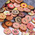 600pcs Mixed Round Buttons Crafting with 2 Holes for Arts Sewing Diy