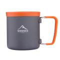 Widesea Camping Aluminum Cup Outdoor Mug Tourism Tableware