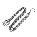 6 Pack Hanging Chain, Heavy Duty 50cm Hanging Flower Basket Chain