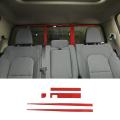 Car Inner Rear Door Window Cover Trim Stickers for Ram 2018-2022 A
