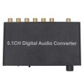 5.1ch Digital Audio Converter Dts / Ac3 Spdif Input to 5.1 Decoder