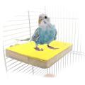 Bird Perch Stand Platform Natural Wood Playground Paws Grinding Clean