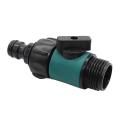 Plastic Valve with 3/4 Inch Male Thread Connector Hose Switch 1 Pc