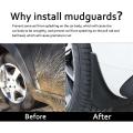 Fender Cover Car Mud Flaps Plastic Mudflaps Splash Guards Mudguards
