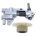 Oil Drive Pump Worm Gear Kit for Chainsaw 5200 4500 5800 52cc 45cc