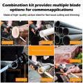 Reciprocating Saw Blades Set T-shank Jigsaw Blades for Wood Metal
