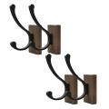 Wood Hooks for Hanging, Coat Hooks Wall Mounted, for Wall for Coats