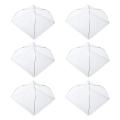 Mesh Food Net Fruit Cover Net 6-piece Large and Sturdy Foldable