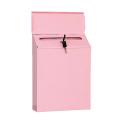 1pcs Modern Mailbox Comment Letter Deposit Suggestion Drop Box G