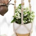 Plant Hook Indoor Hanging Flowerpot Basket White