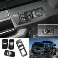4pcs Window Console Button Cover Tirm for Ford F150 Raptor 2015-2020