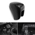Carbon Fiber Abs Gear Shift Knob Cover Trim Fit for Honda