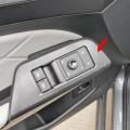 Carbon Fiber Car Inner Armrest Window Glass Lift Switch Cover