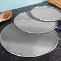 3 Pack Grease Splatter Screen for Frying Pan Cooking,stainless Steel