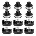6set Rs136 Replacement Spool for Black&decker, Ge600 Cst800
