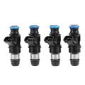 4pcs Fuel Injector Nozzle for 2000-2003 Gmc Chevy S10 Sonoma 2.2l