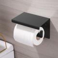 Toilet Paper Holder with Shelf, Toilet Paper Roll Holder
