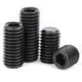 300pcs Boxed Black Zinc Plated Hexagon Socket Flat End Set M3-m8 Set