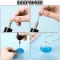 Electric Resin Drill Set,mini Drill for Diy Keychains Crafts Making