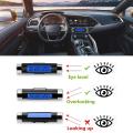 Car Lcd 2 In 1 Digital Clock Thermometer Clip-on Led , Only Celsius