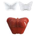 2pcs Butterfly Storage Box with Lid Epoxy Resin Mold Silicone Mold