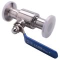 2x 1inch 25mm 304 Stainless Steel Sanitary Ball Valve 1.5 Inch