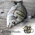 20pcs Fishing Hooks Fishing Tackle Durable Fishhooks Size 12#