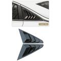 Rear Side Window Louvers,for Mg 5 Mg5 2021 Car, Carbon Fiber Style