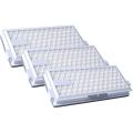3 Pack Replace Filters for Miele Airclean Sf-ha 50 Filters S4,s5,s6