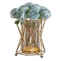 Home Decor Candle Holders Glass Metal Candlesticks Wedding A