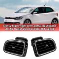 Car Glossy Black Front Left Dashboard Ac Air Vent for Polo 2011-2018
