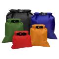 5 Pack Waterproof Dry Bags for Rafting Boating Camping,multicolor
