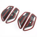 Car Abs Inner Door Handle Bowl Decoration Cover Trim Stickers