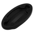 Front Wheel Riser Block with Sturdy Molded Plastic Wheel